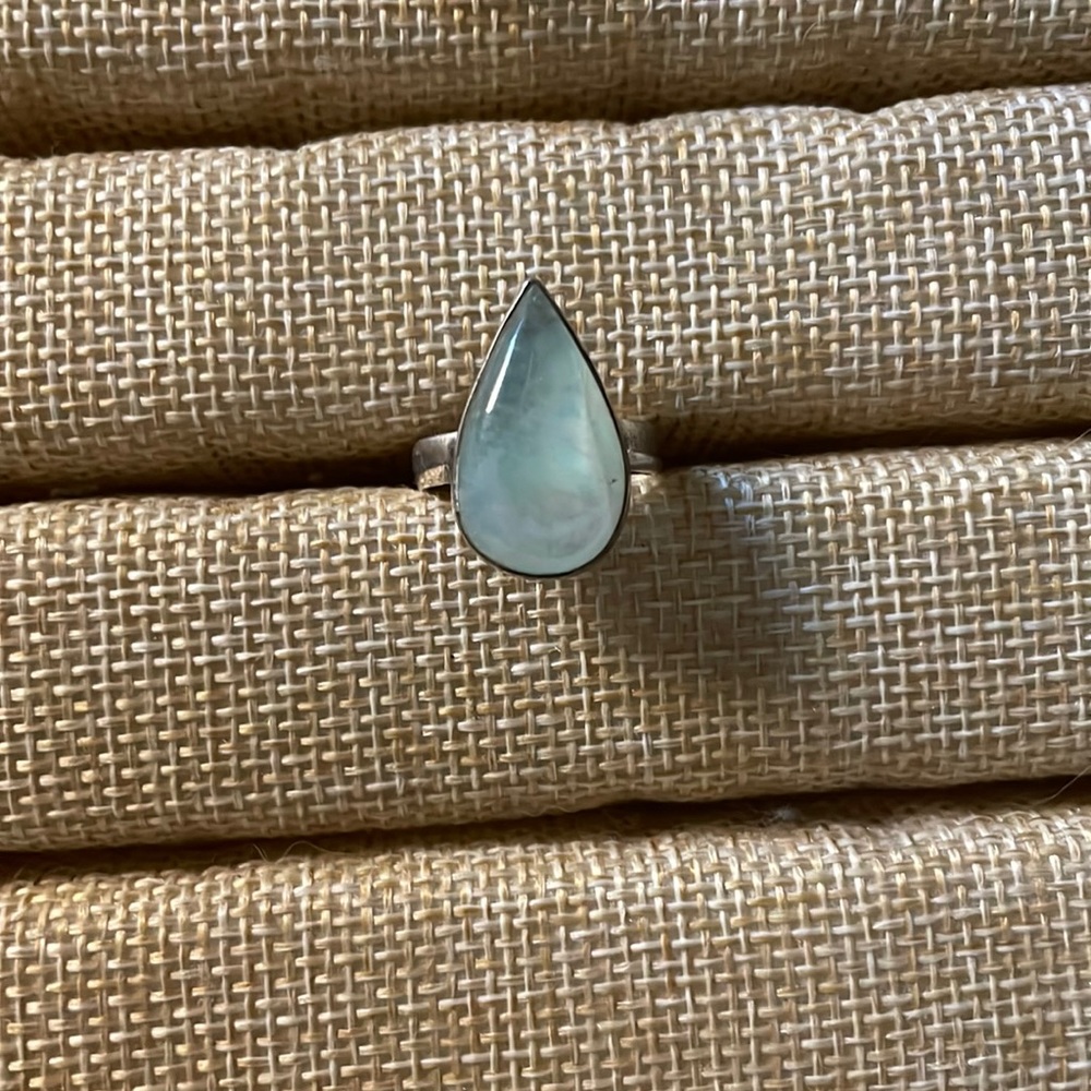 Sterling Moonstone Ring